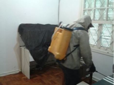 Controle d Pragas no Parque Ipê