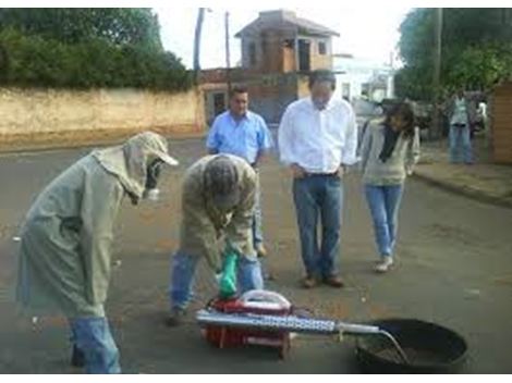 Desratização no Horto Florestal